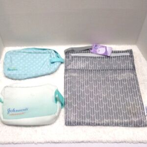 Pampers Diapers, Johnson's and Large Bag Lot of 3